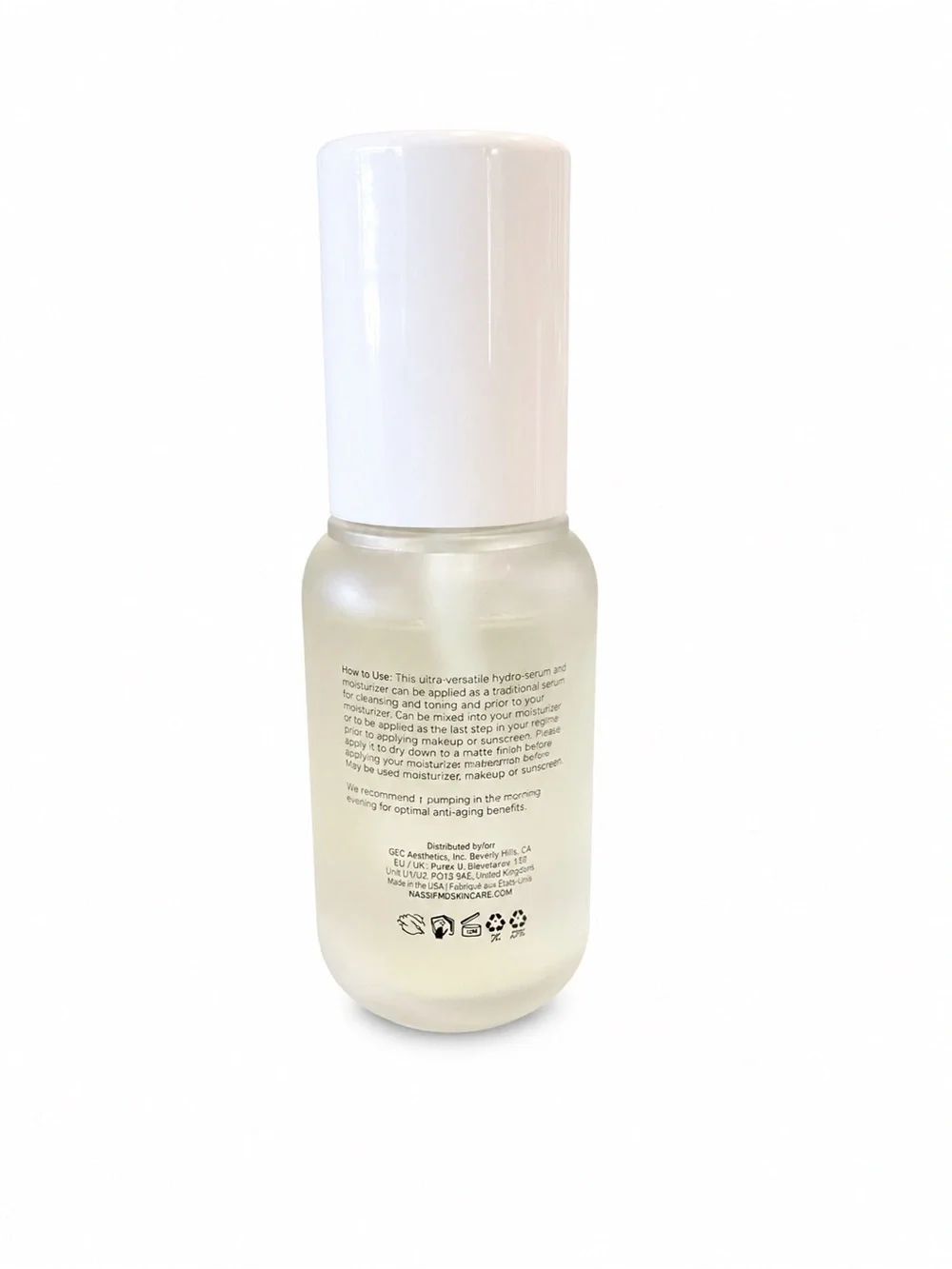 NASSIFMD Hydro-Screen Serum 2oz NEW No Box Hyaluronic Retinol Ceramides